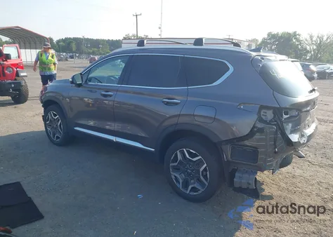 2021 Hyundai Santa Fe Hybrid Limited from USA, damaged, VIN KM8S5DA1XMU007511